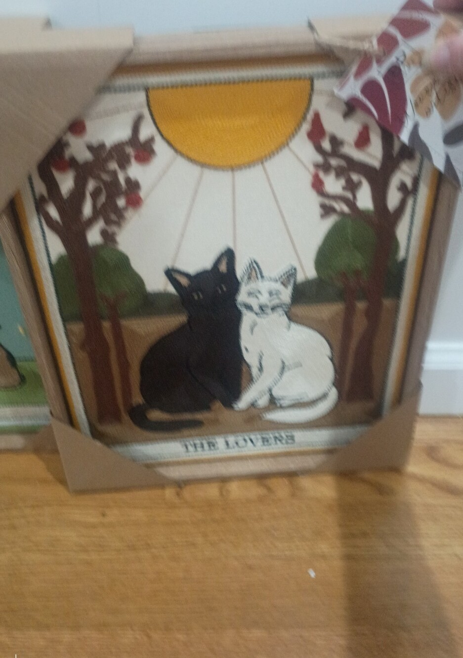 BP Home 'the Lovers Embroidered Wall Art